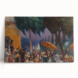 Modern Wall Art - Festive Outdoor Gathering Scene | Vibrant Social Decor
