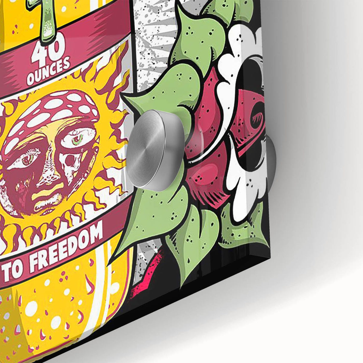 Sublime 40 Ounces to Freedom Poster – Vintage Rock Art