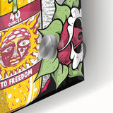 Sublime 40 Ounces to Freedom Poster – Vintage Rock Art