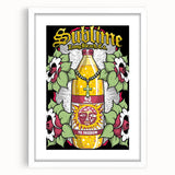 Sublime 40 Ounces to Freedom Poster – Vintage Rock Art