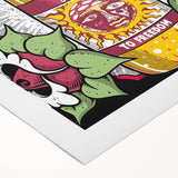 Sublime 40 Ounces to Freedom Poster – Vintage Rock Art