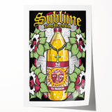 Sublime 40 Ounces to Freedom Poster – Vintage Rock Art