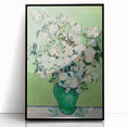 Impressionist Wall Art - Roses in Vase by Van Gogh - French Impressionism