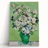 Impressionist Wall Art - Roses in Vase by Van Gogh - French Impressionism