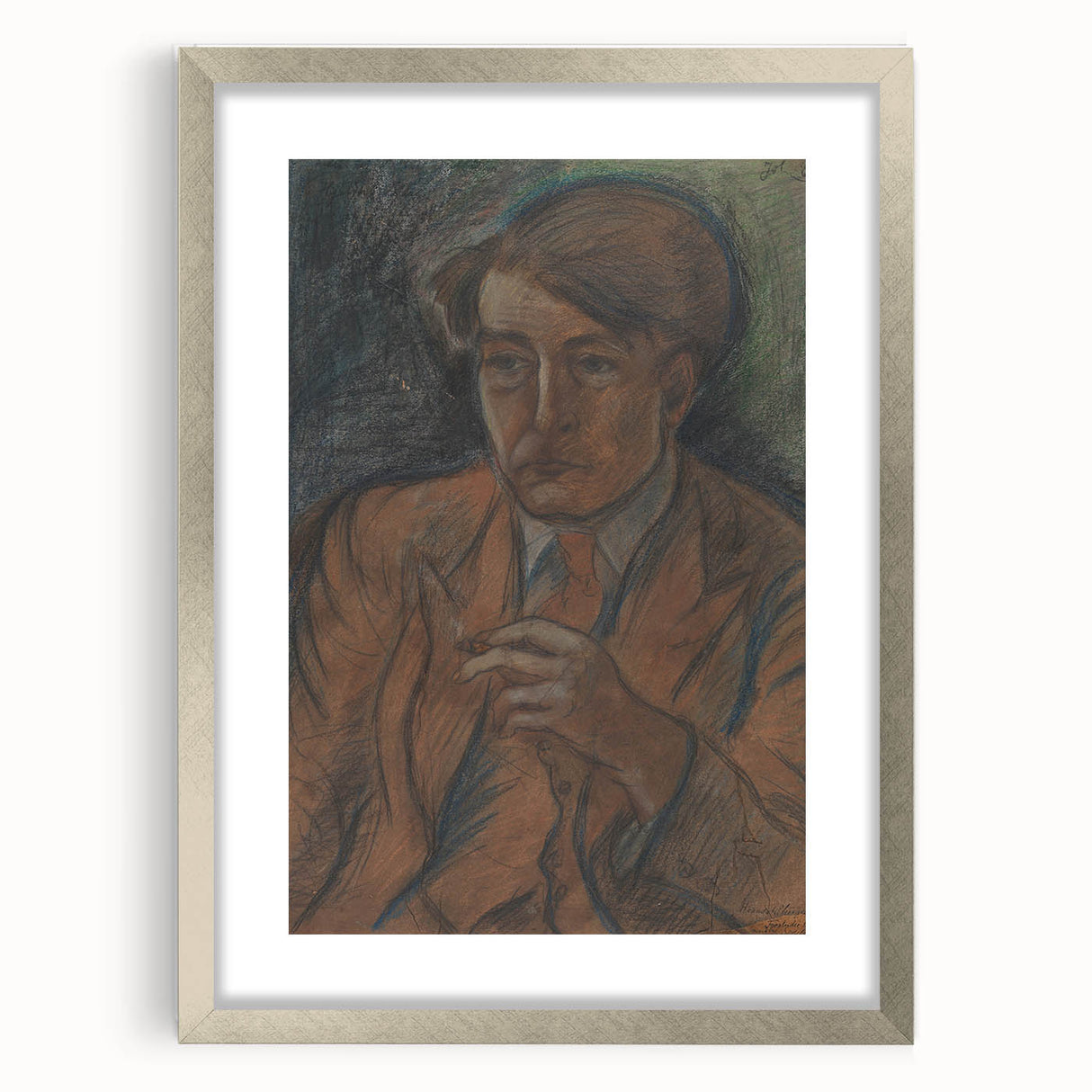 Modern Portrait Study | Contemporary Art Print of Søren Hjorth Nielsen
