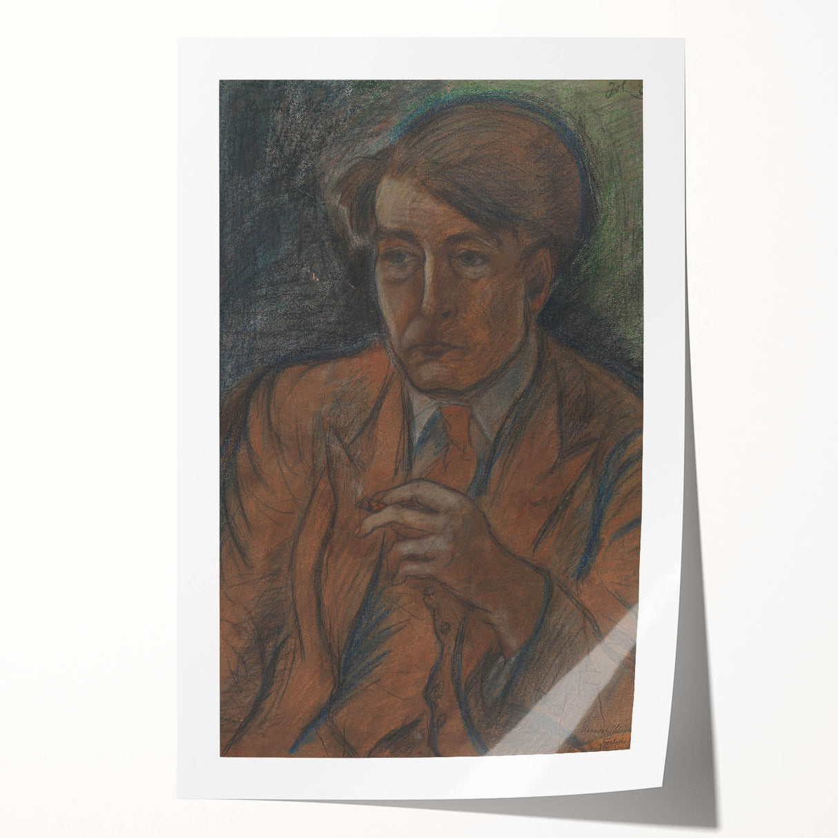 Modern Portrait Study | Contemporary Art Print of Søren Hjorth Nielsen