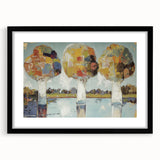 Bold Abstract Tree Wall Art - Large Canvas & Framed Print
