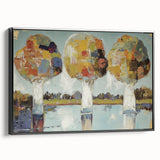 Bold Abstract Tree Wall Art - Large Canvas & Framed Print