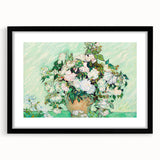 Impressionist Floral Wall Art - Vincent Van Gogh Roses on Canvas