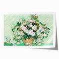 Impressionist Floral Wall Art - Vincent Van Gogh Roses on Canvas