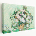 Impressionist Floral Wall Art - Vincent Van Gogh Roses on Canvas