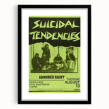 Suicidal Tendencies Concert Poster – Vintage Punk Rock Art
