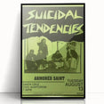 Suicidal Tendencies Concert Poster – Vintage Punk Rock Art