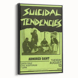 Suicidal Tendencies Concert Poster – Vintage Punk Rock Art
