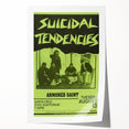 Suicidal Tendencies Concert Poster – Vintage Punk Rock Art