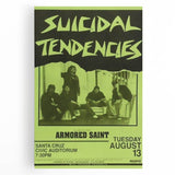 Suicidal Tendencies Concert Poster – Vintage Punk Rock Art