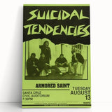 Suicidal Tendencies Concert Poster – Vintage Punk Rock Art