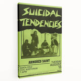 Suicidal Tendencies Concert Poster – Vintage Punk Rock Art