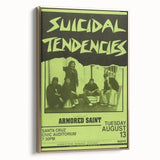 Suicidal Tendencies Concert Poster – Vintage Punk Rock Art