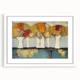 Modern Abstract Living Room Wall Art - Large Canvas and Framed Print
