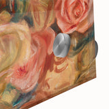 Impressionist Floral Wall Art - Renoir's Roses on Canvas Print