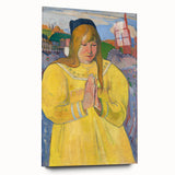 Young Christian Girl | Modern Art Print by Paul Gauguin