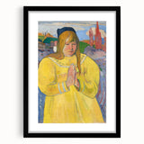 Young Christian Girl | Modern Art Print by Paul Gauguin
