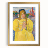Young Christian Girl | Modern Art Print by Paul Gauguin