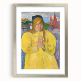 Young Christian Girl | Modern Art Print by Paul Gauguin