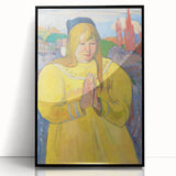 Young Christian Girl | Modern Art Print by Paul Gauguin