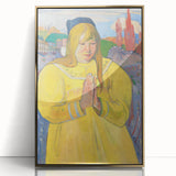 Young Christian Girl | Modern Art Print by Paul Gauguin