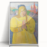 Young Christian Girl | Modern Art Print by Paul Gauguin