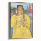 Young Christian Girl | Modern Art Print by Paul Gauguin