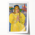 Young Christian Girl | Modern Art Print by Paul Gauguin