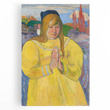 Young Christian Girl | Modern Art Print by Paul Gauguin