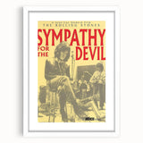 Rolling Stones "Sympathy for the Devil" Poster – Vintage Film Art