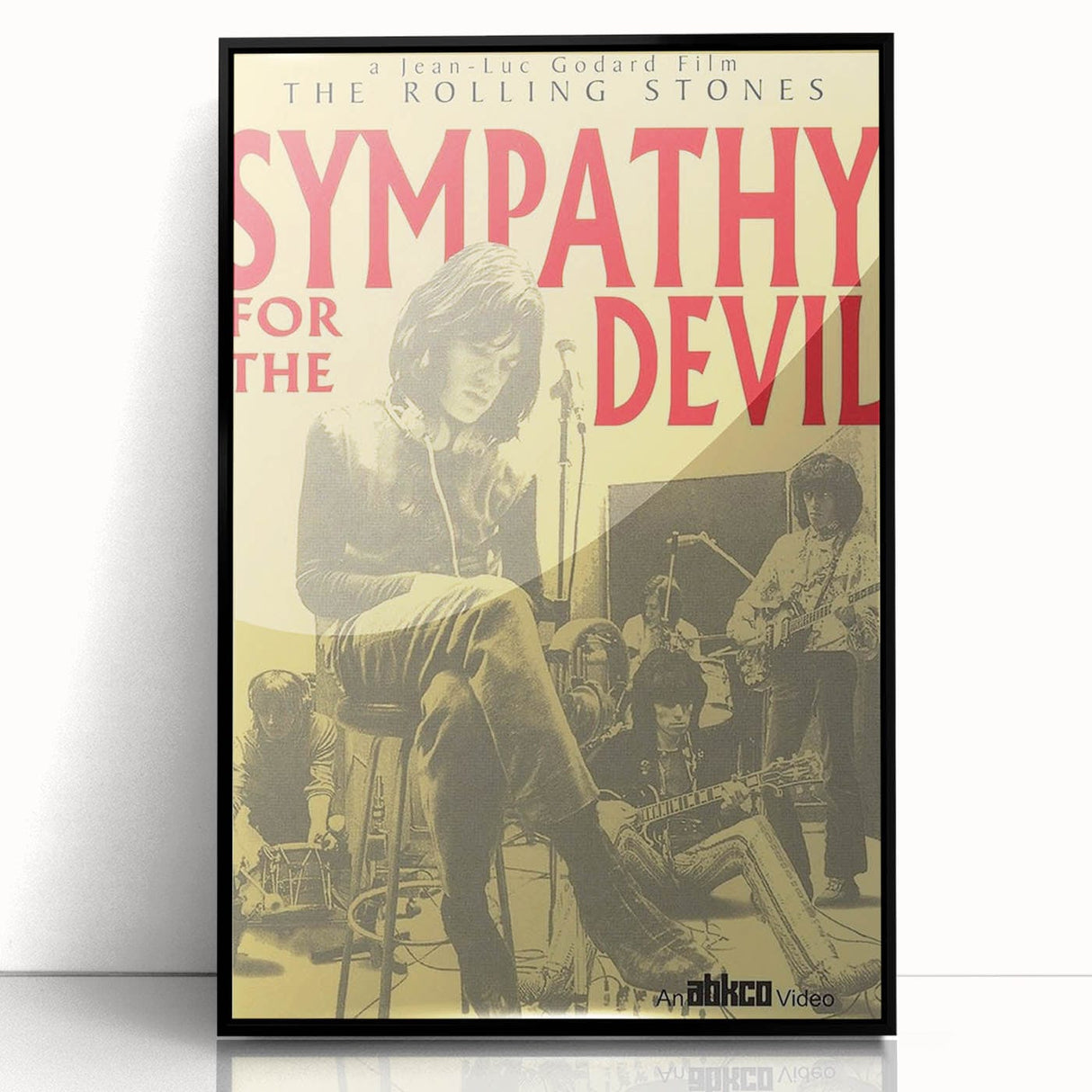 Rolling Stones "Sympathy for the Devil" Poster – Vintage Film Art