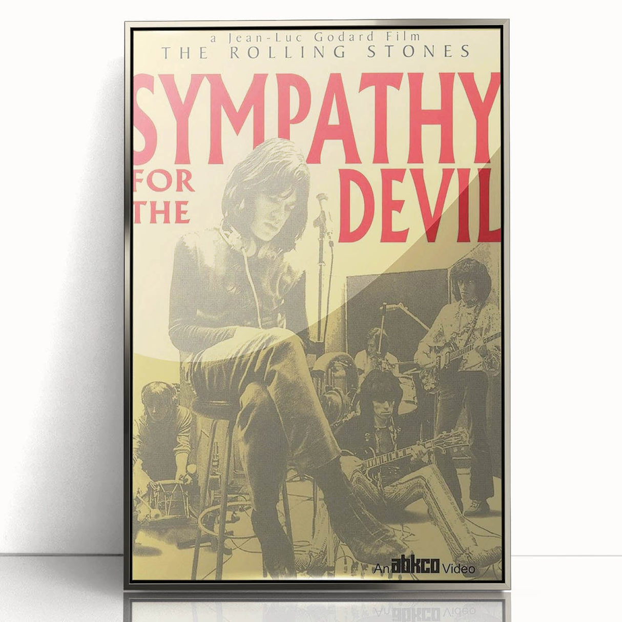Rolling Stones "Sympathy for the Devil" Poster – Vintage Film Art