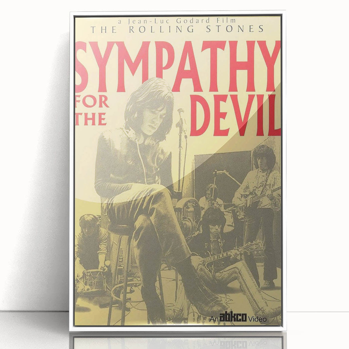 Rolling Stones "Sympathy for the Devil" Poster – Vintage Film Art