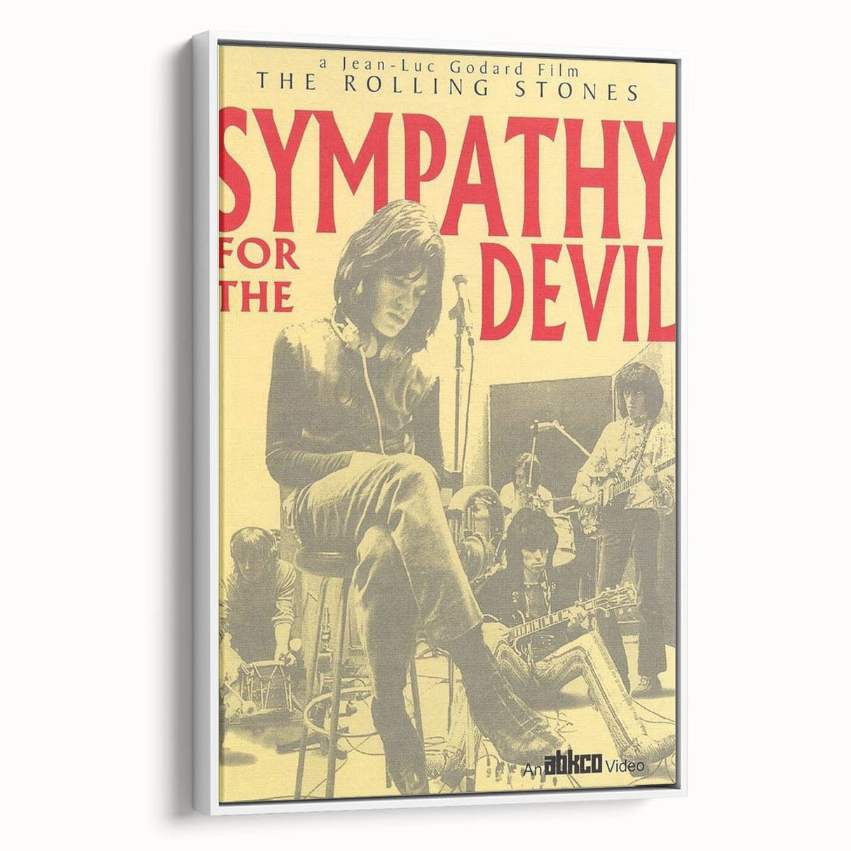 Rolling Stones "Sympathy for the Devil" Poster – Vintage Film Art
