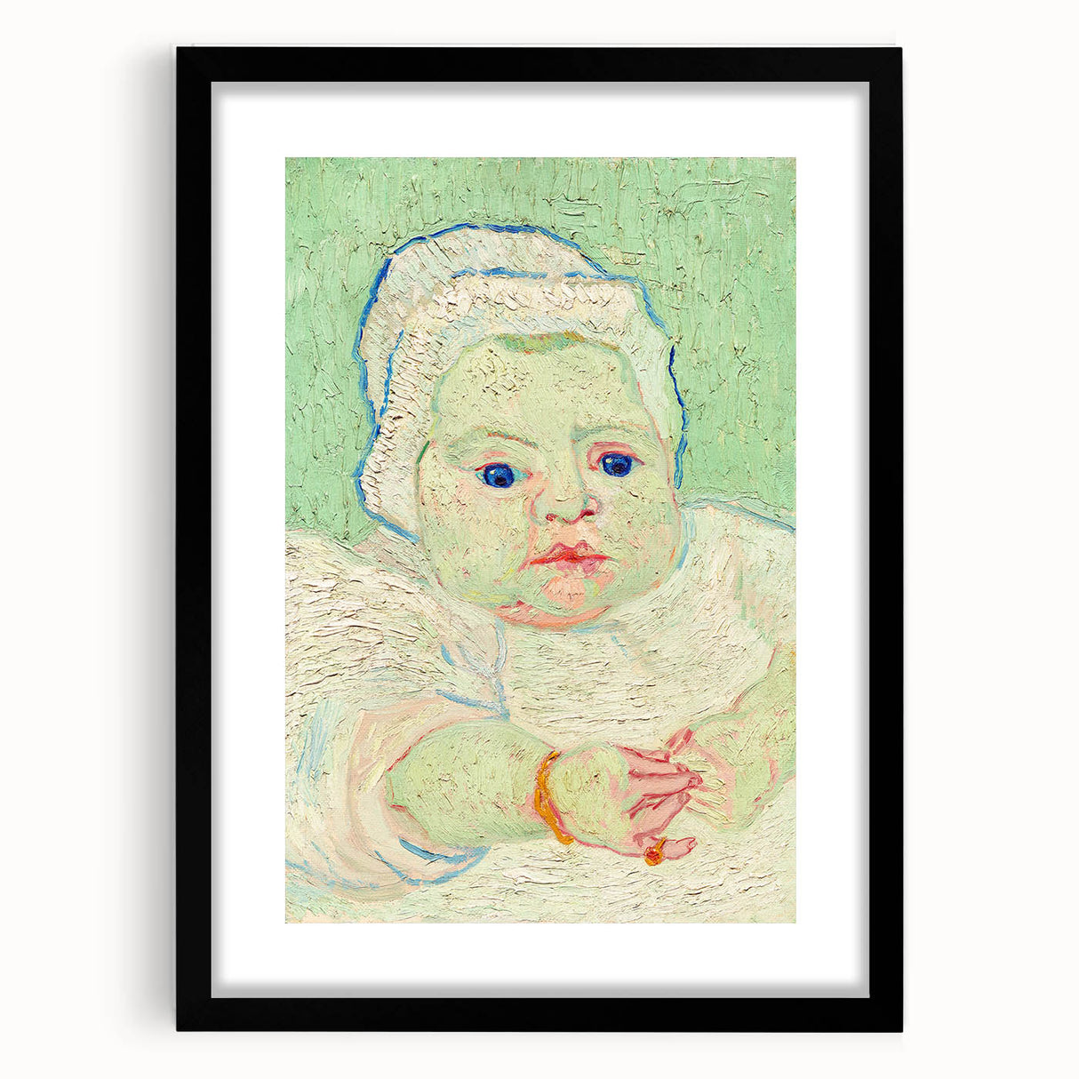 Impressionist Wall Art - Roulin's Baby by Van Gogh - French Portrait Art