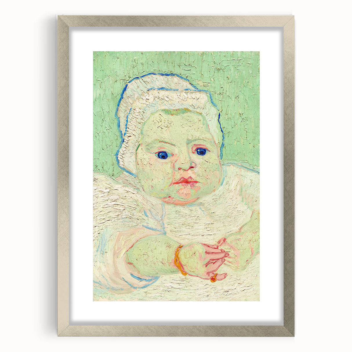 Impressionist Wall Art - Roulin's Baby by Van Gogh - French Portrait Art