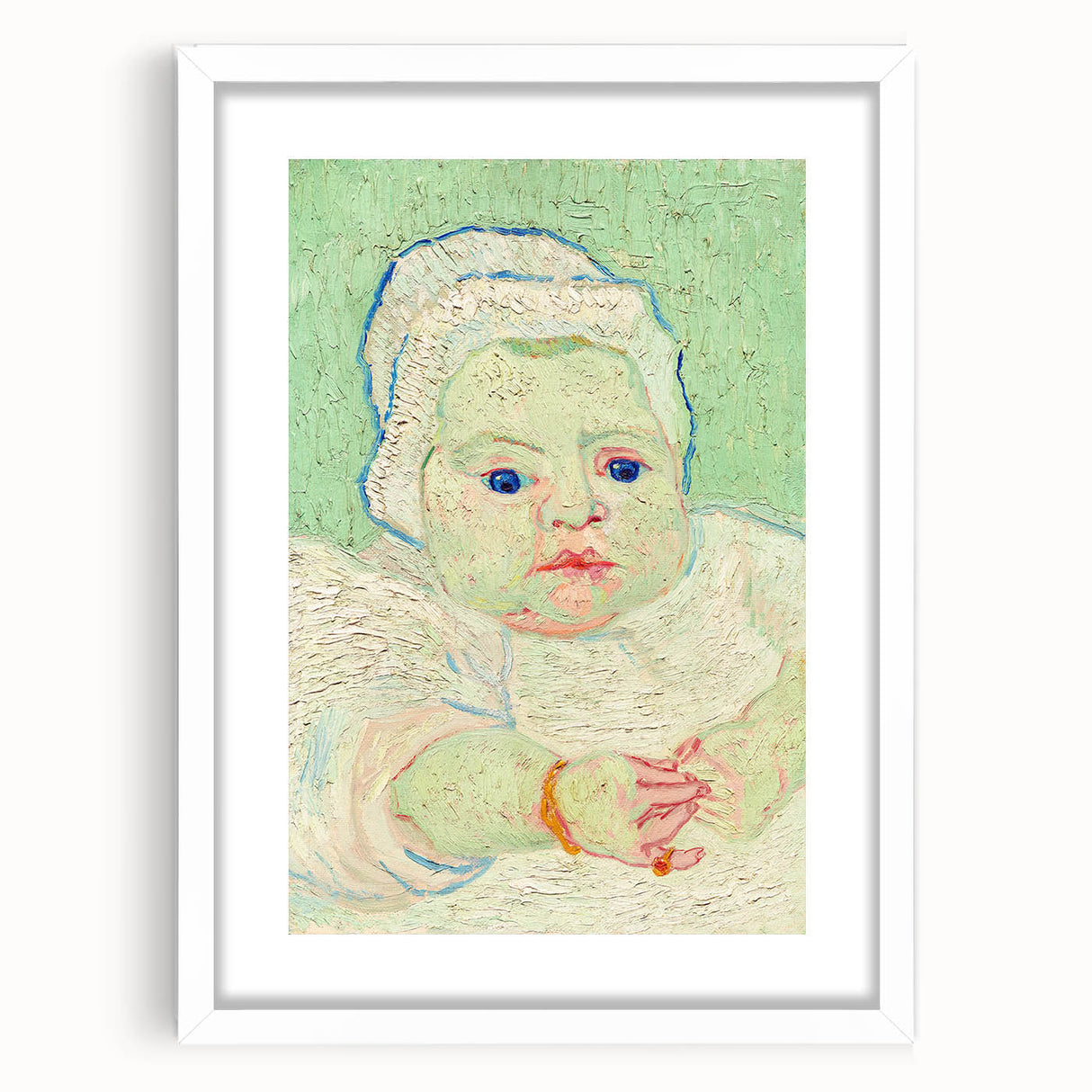 Impressionist Wall Art - Roulin's Baby by Van Gogh - French Portrait Art