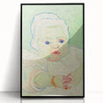 Impressionist Wall Art - Roulin's Baby by Van Gogh - French Portrait Art