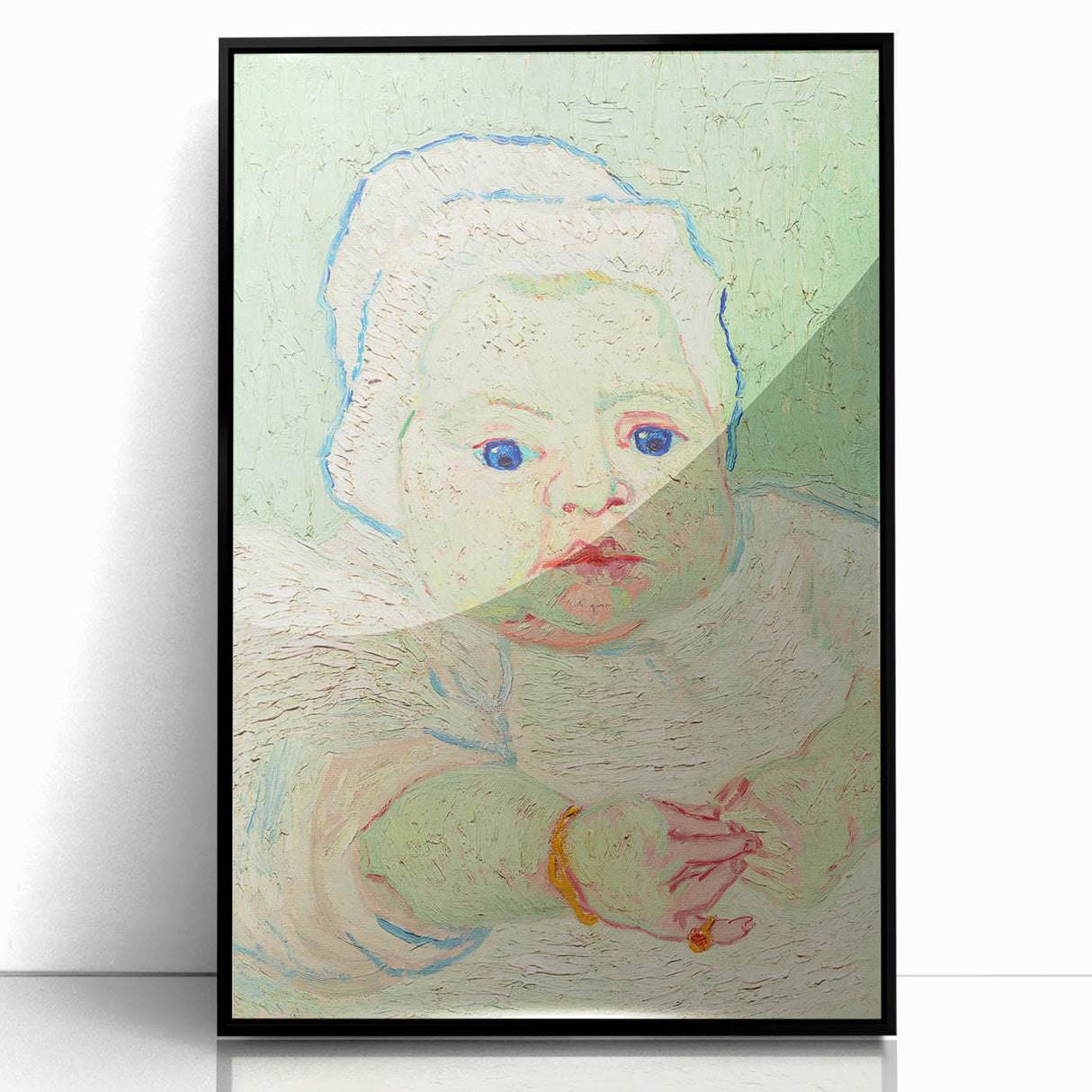 Impressionist Wall Art - Roulin's Baby by Van Gogh - French Portrait Art