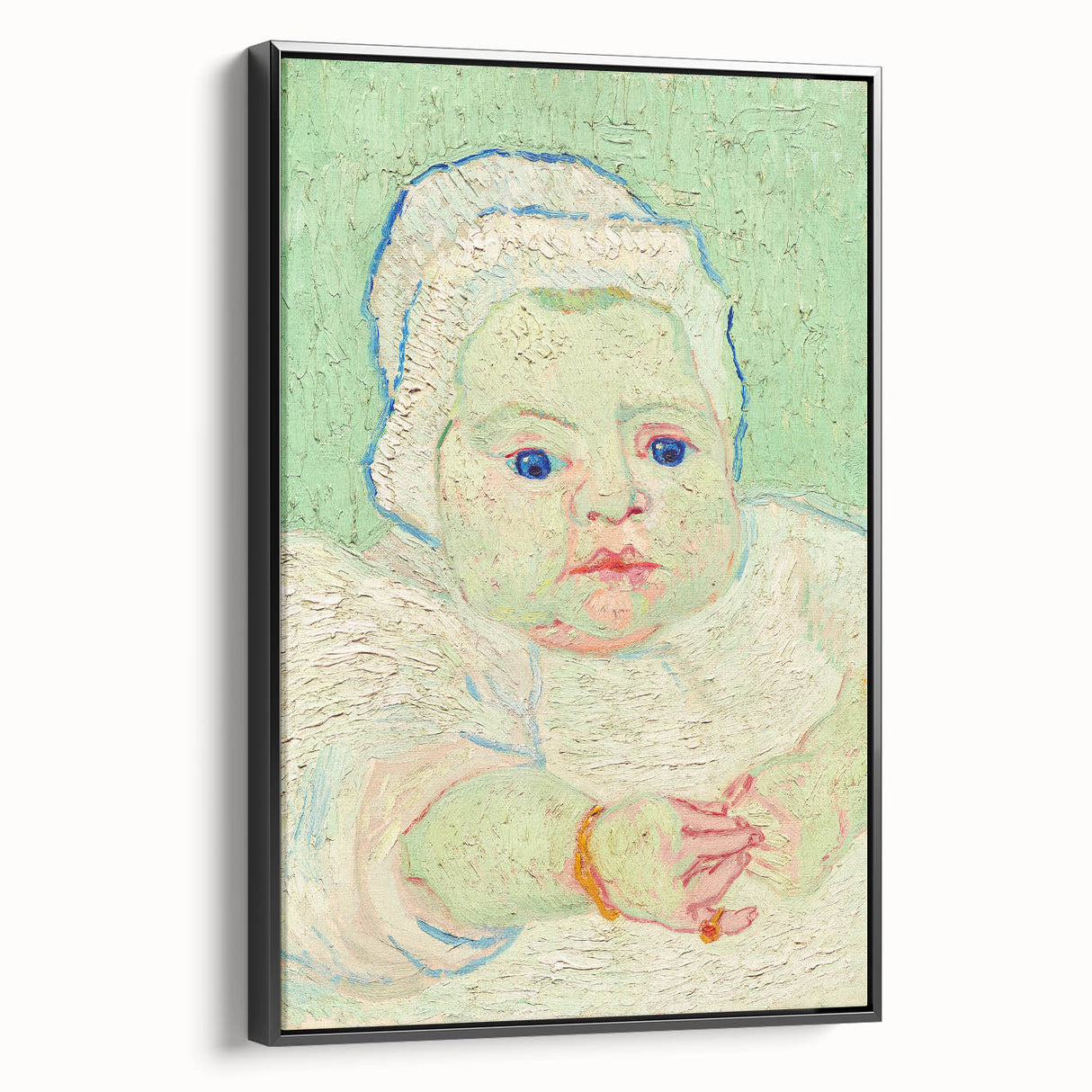 Impressionist Wall Art - Roulin's Baby by Van Gogh - French Portrait Art
