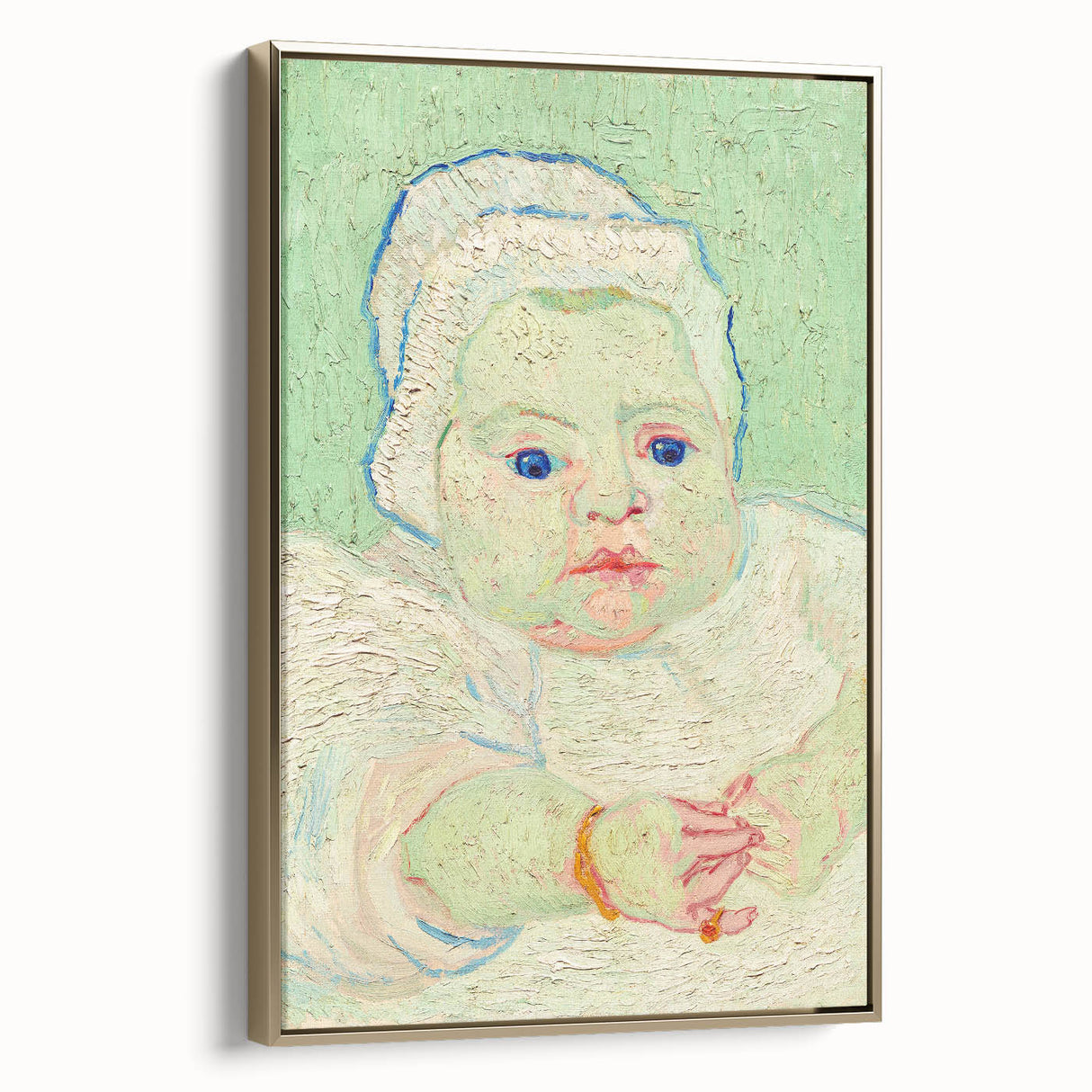 Impressionist Wall Art - Roulin's Baby by Van Gogh - French Portrait Art