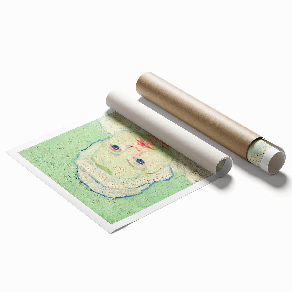 Impressionist Wall Art - Roulin's Baby by Van Gogh - French Portrait Art
