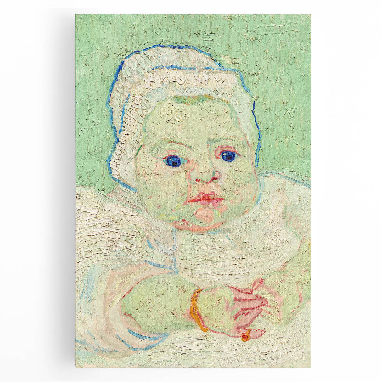 Impressionist Wall Art - Roulin's Baby by Van Gogh - French Portrait Art