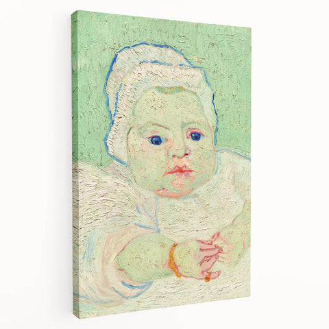 Impressionist Wall Art - Roulin's Baby by Van Gogh - French Portrait Art